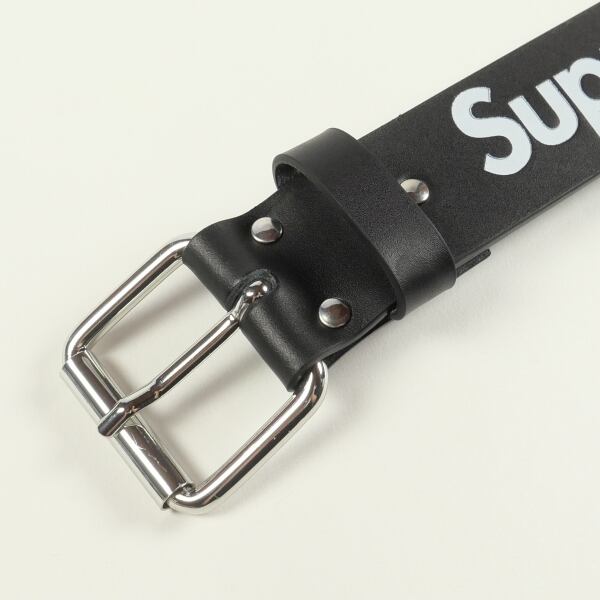 Size【S/M】 SUPREME シュプリーム 22SS Repeat Leather Belt レザー