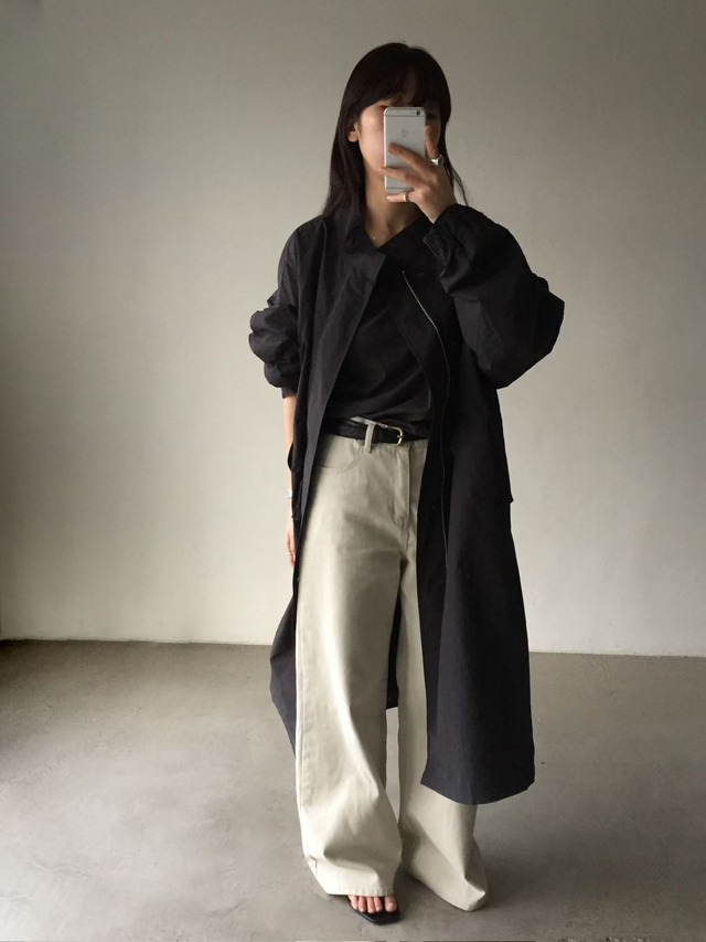 (予約) taffeta / Light field coat 3color