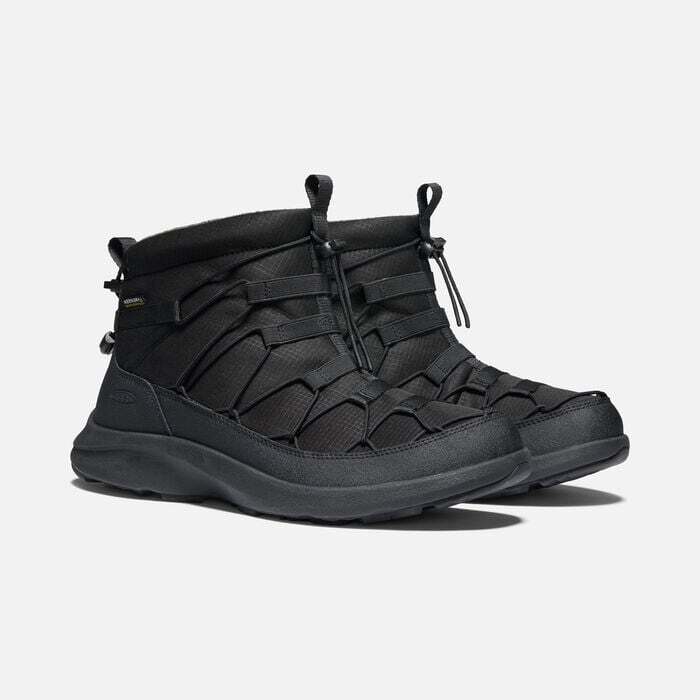 KEEN UNEEK SN CHUKKA WP 1023553 TRIPLE BLACK/BLACKメンズ キーン