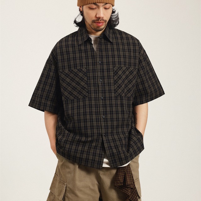 ヴィンテージ・チェック リラックス シャツ A2159