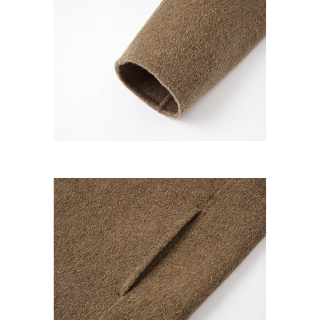 ボタンフロント ヒップ丈ジャケット af0438