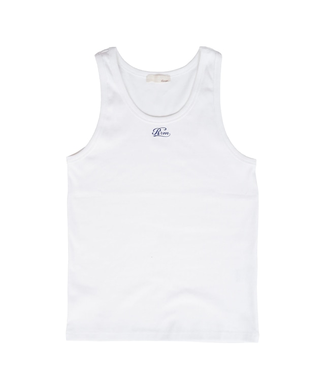 【#Re:room】Rrm PRINT RIB TANK TOP［REC767］