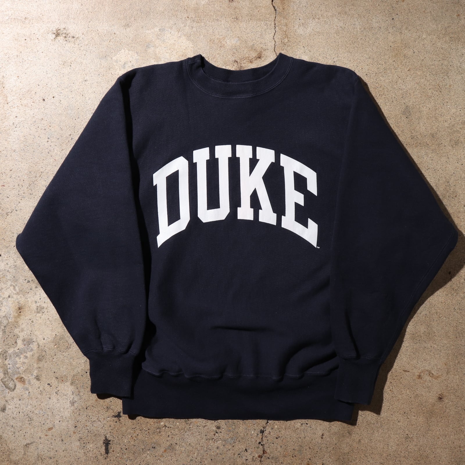 極美品 90s L Duke リバースウィーブ チャンピオン ネイビースウェット  