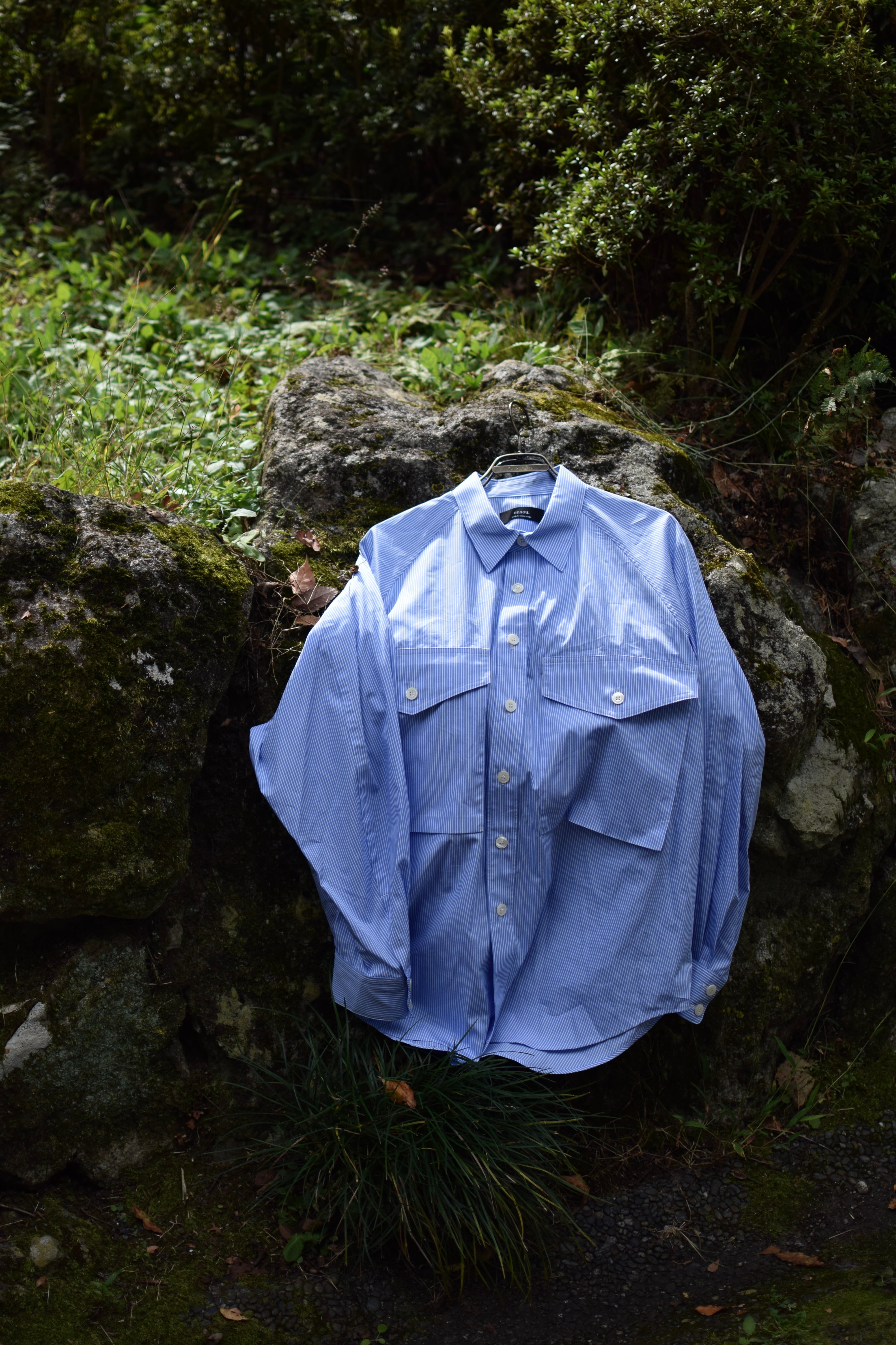ensou. / Big Raglan-sleeve Shirt