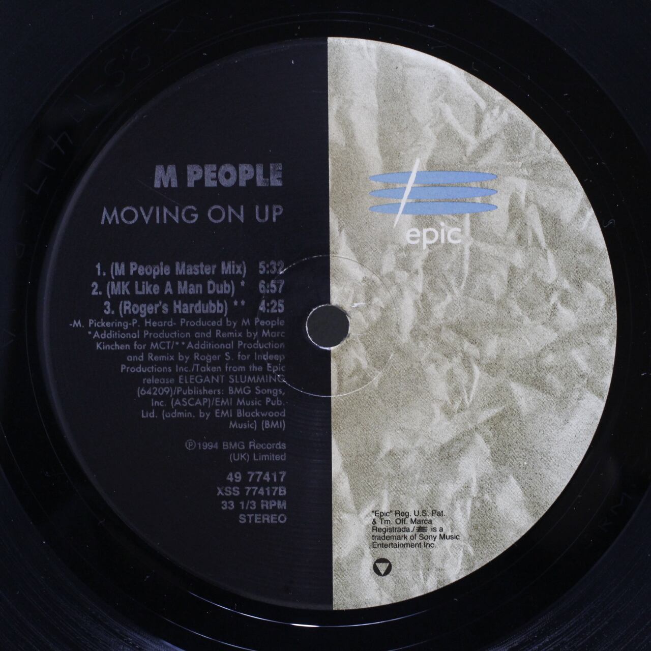 M People / Moving On Up [49 77417] - 画像3