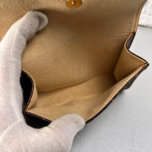 LOUIS VUITTON ヴィトン フロランティーヌ モノグラム　ウエストバッグ ショルダーバッグ ブラウン A-13694