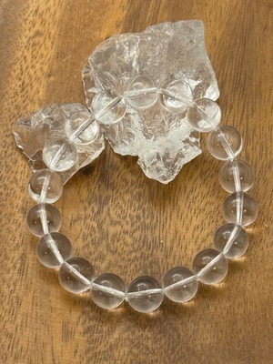 透明感抜群　レムリアンクォーツ　10mm　071