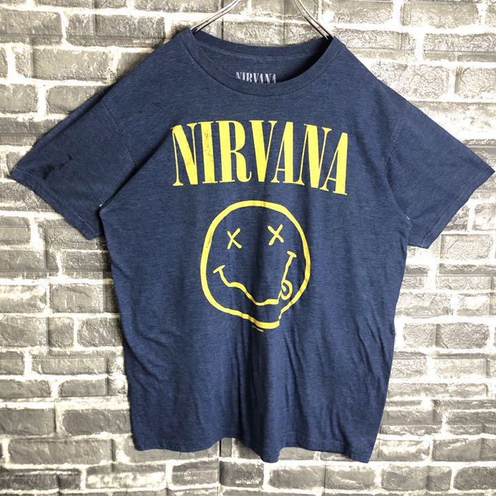 NIRVANA ニルヴァーナ　バンドTシャツ　バンT  希少カラー　一点物.