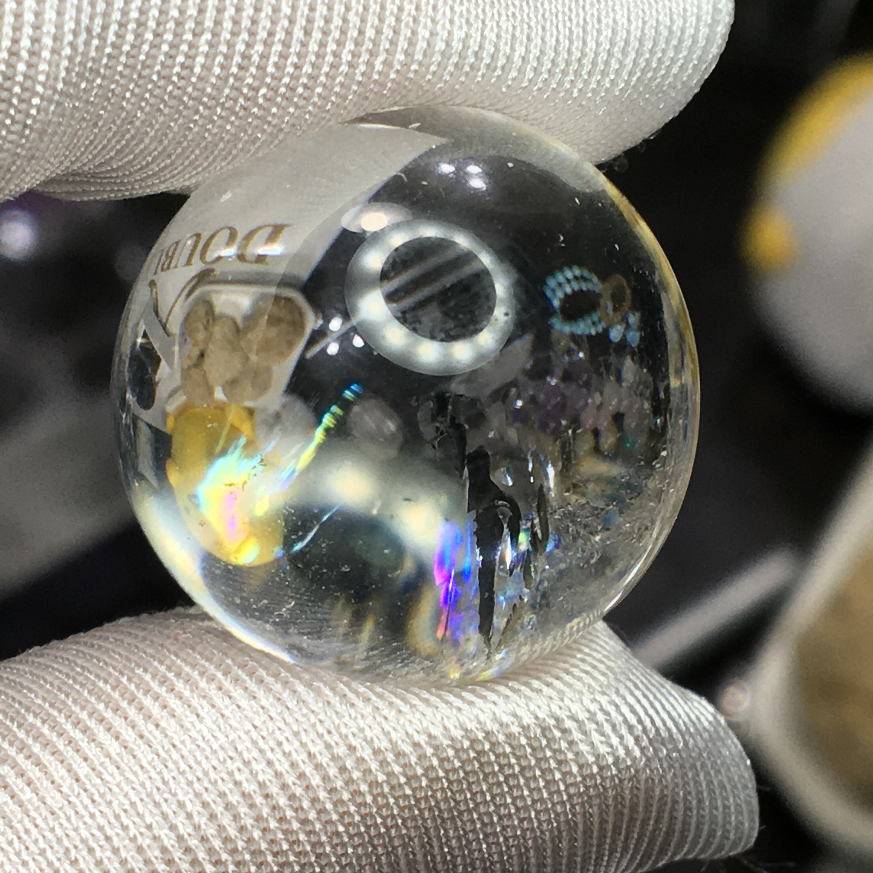 インテリア小物 ブルーエンジェルラダー アイリス スフィア 38mm