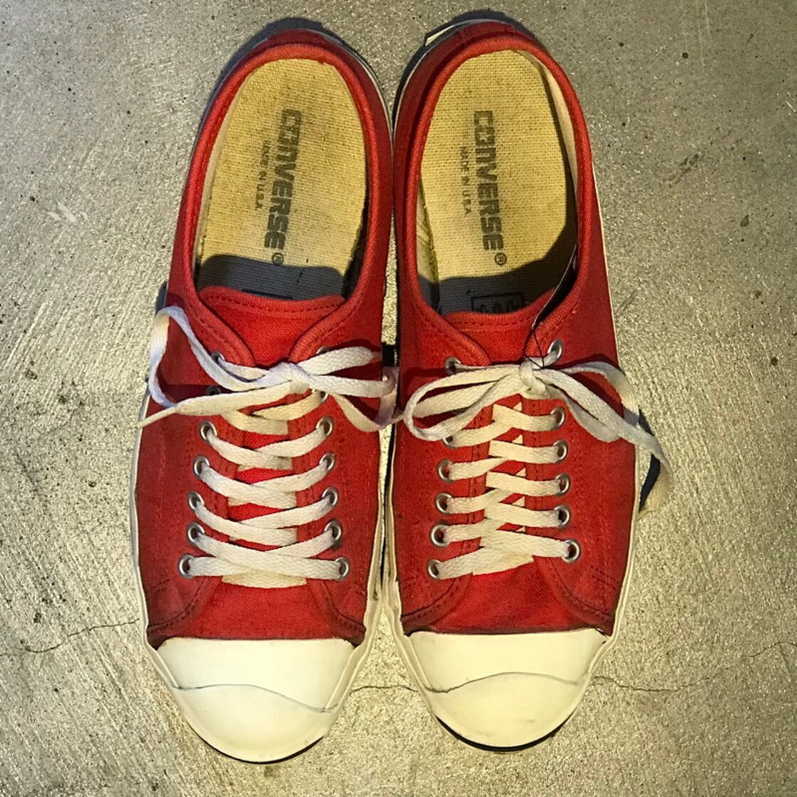 90S CONVERSE コンバース ジャックパーセル USA製 オレンジ | Pay ID