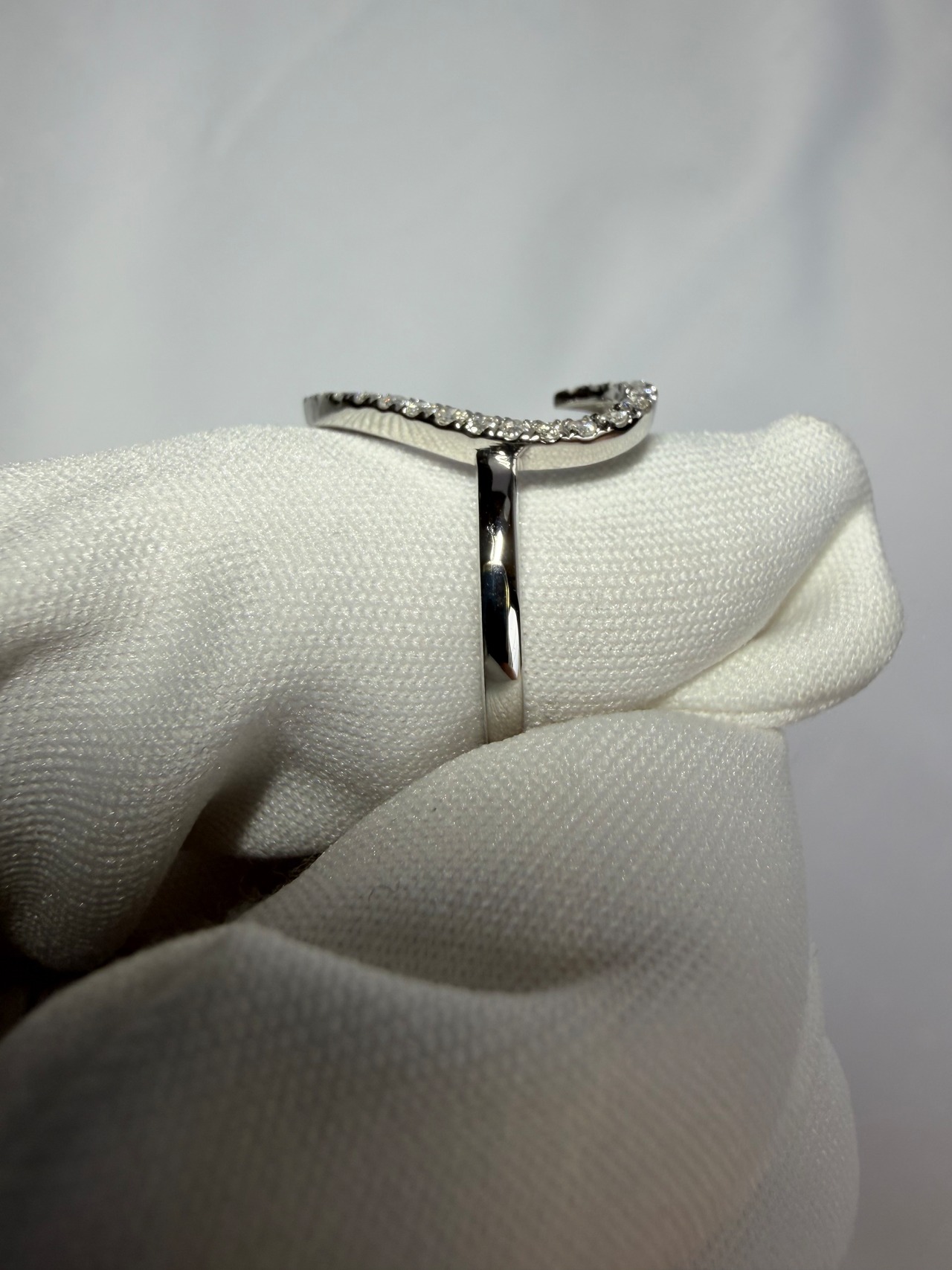 天然ダイヤモンド(0.5ct)リング/K18WG