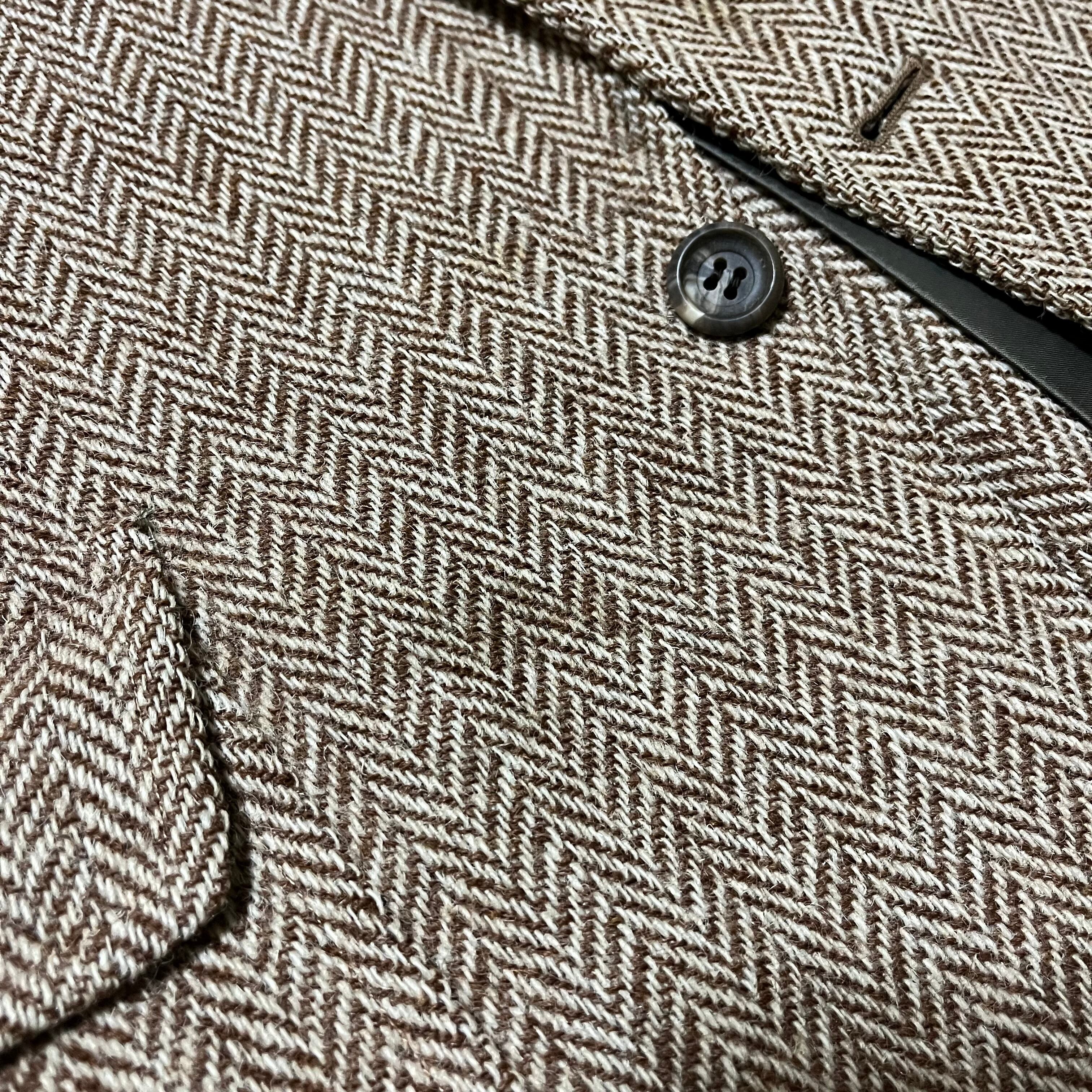 Harris Tweed】ハリスツイード ツイードジャケット ヘリンボーン MADE