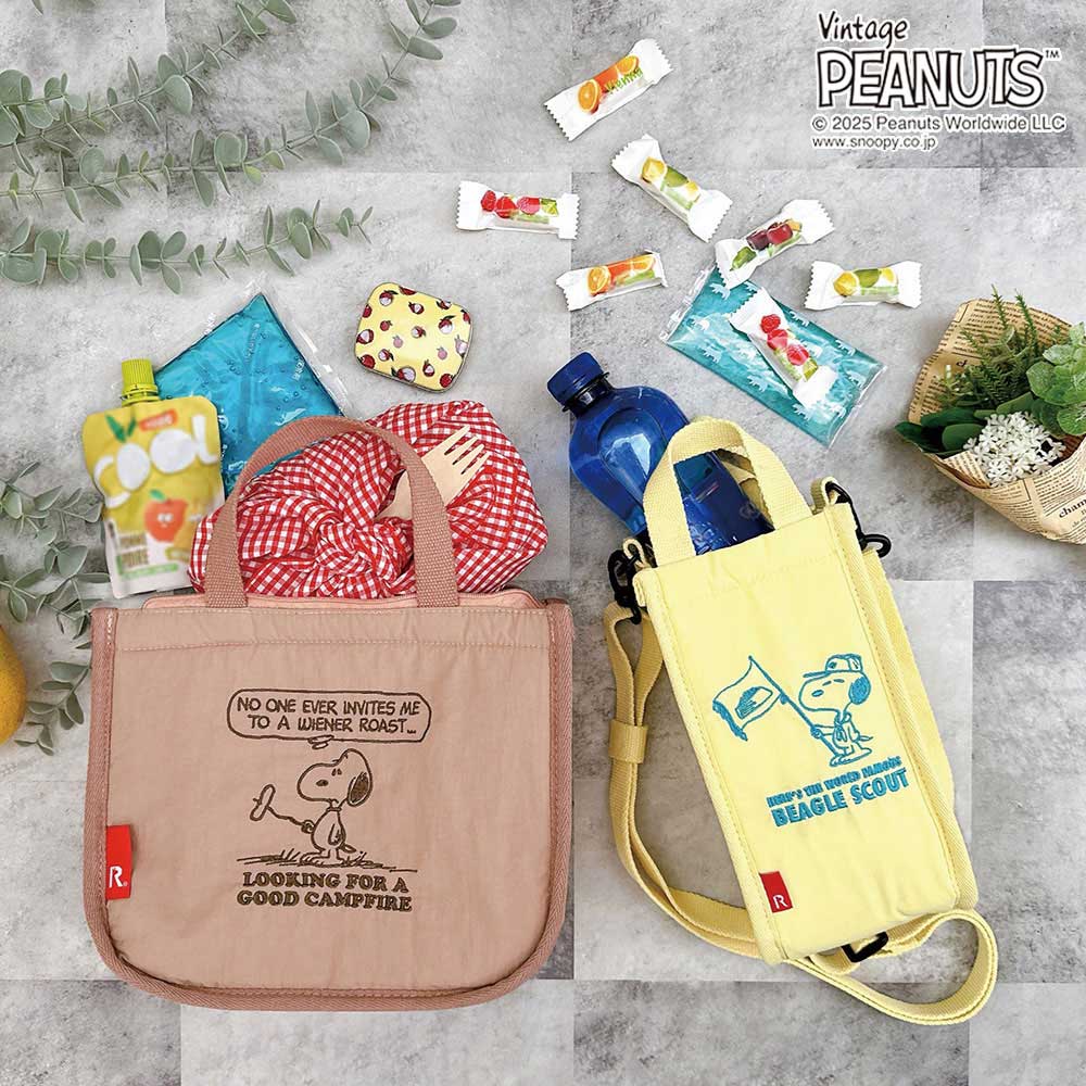 スヌーピーバック 2025新作 スヌーピーバッグ 簡易保冷 ランチバッグ ROOTOTE Thermo