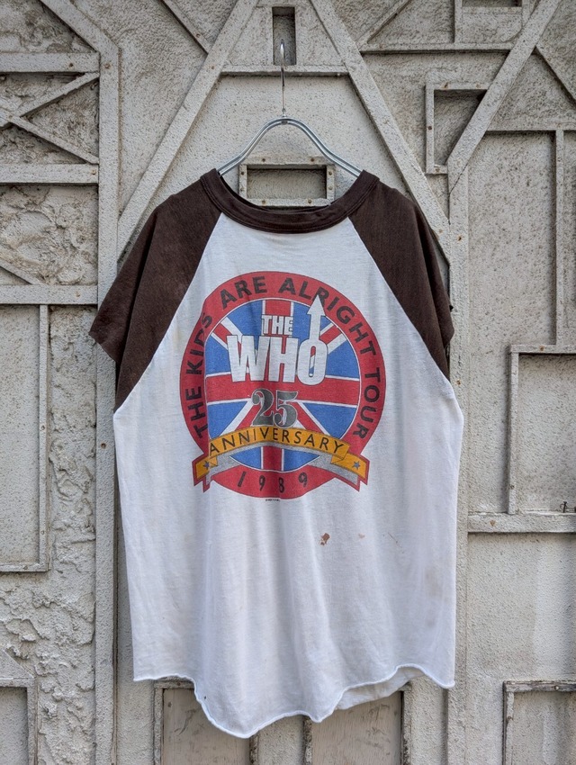 "THE WHO“ raglan tee