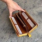 【限定商品】ウォレット ラウンドジップ マットパイソン