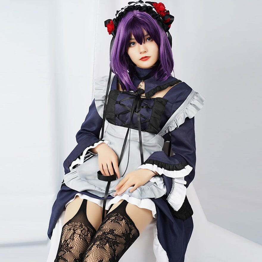 天使と悪魔 サブカル系 コスプレ ワンピース エプロン メイド服 メイド ...