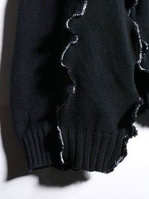 REMAKE / "Polo by Ralph Lauren" ウネウネ docking custom cotton knit