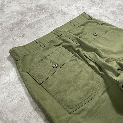 70s アメリカ軍 実物 OG-507 ベイカーパンツ 36 X 29 詳細写真12