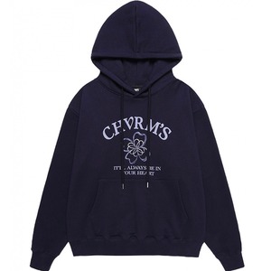 [CHARM’S] Eunha lilac hoodie Navy 正規品 韓国ブランド 韓国ファッション パーカー