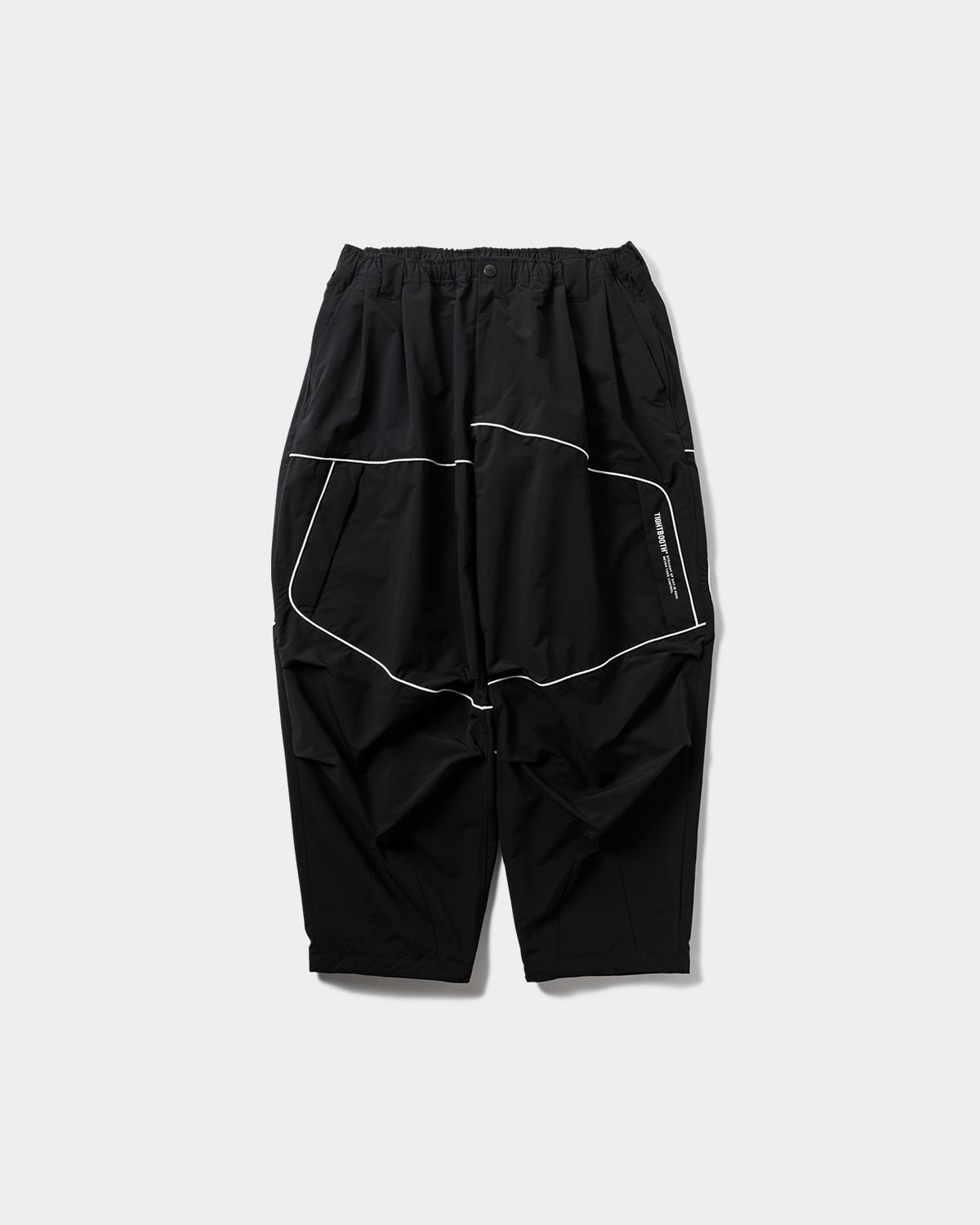 TIGHTBOOTH / PIPING TACTICAL BALLOON PANTS / BLACK | LATITUDE