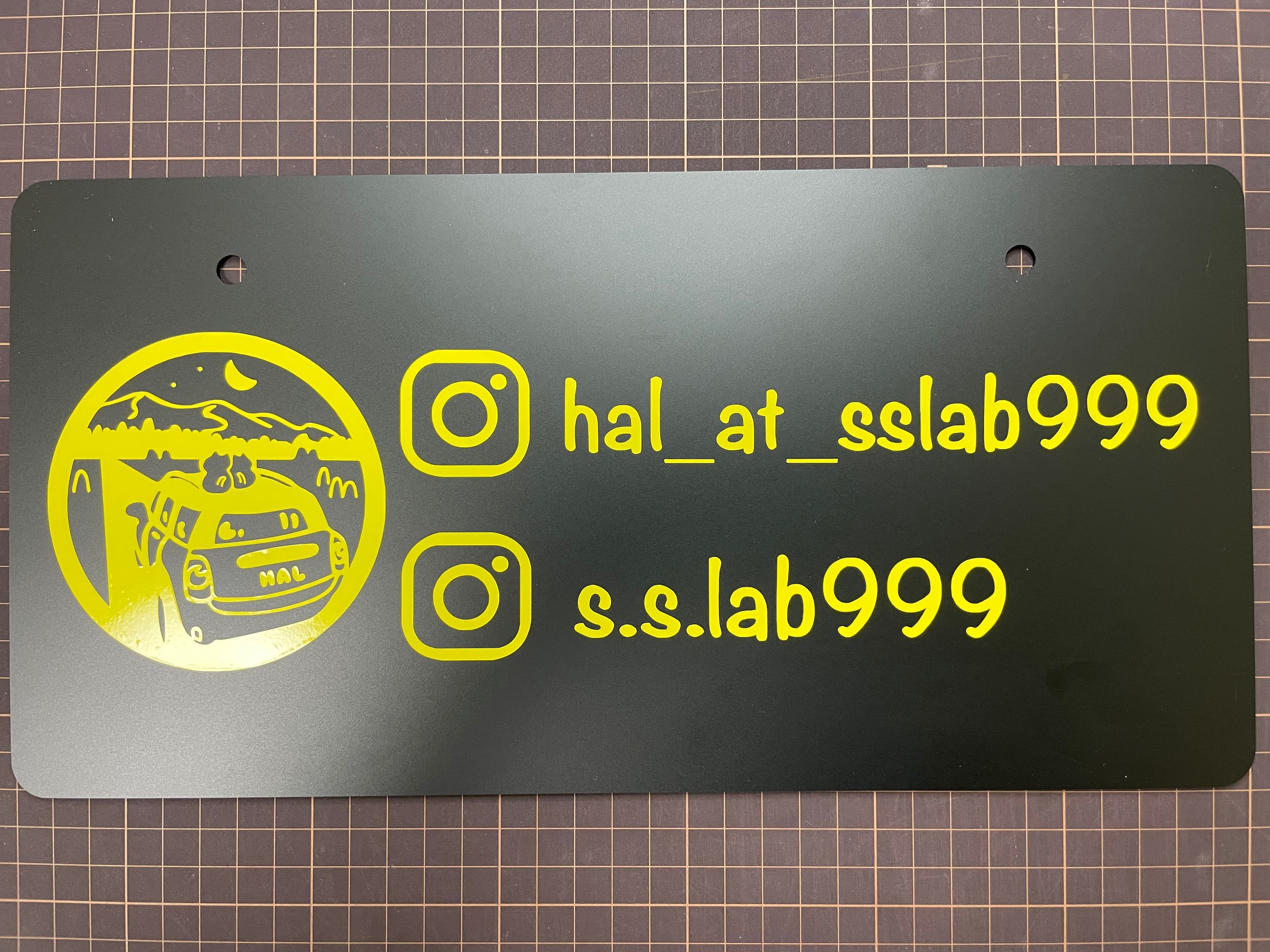 オーダーメイドナンバープレート隠し | SMILESTOCK.LAB