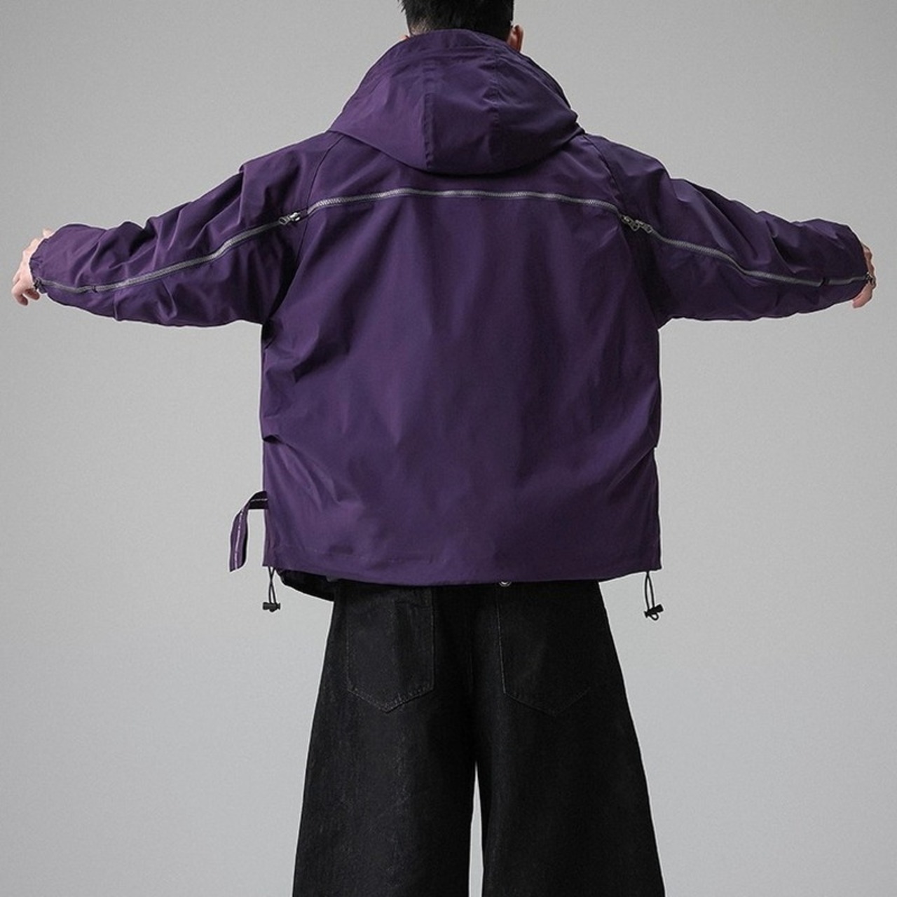 Zip-up Hip-length Padded Jacket ◇2color H0995