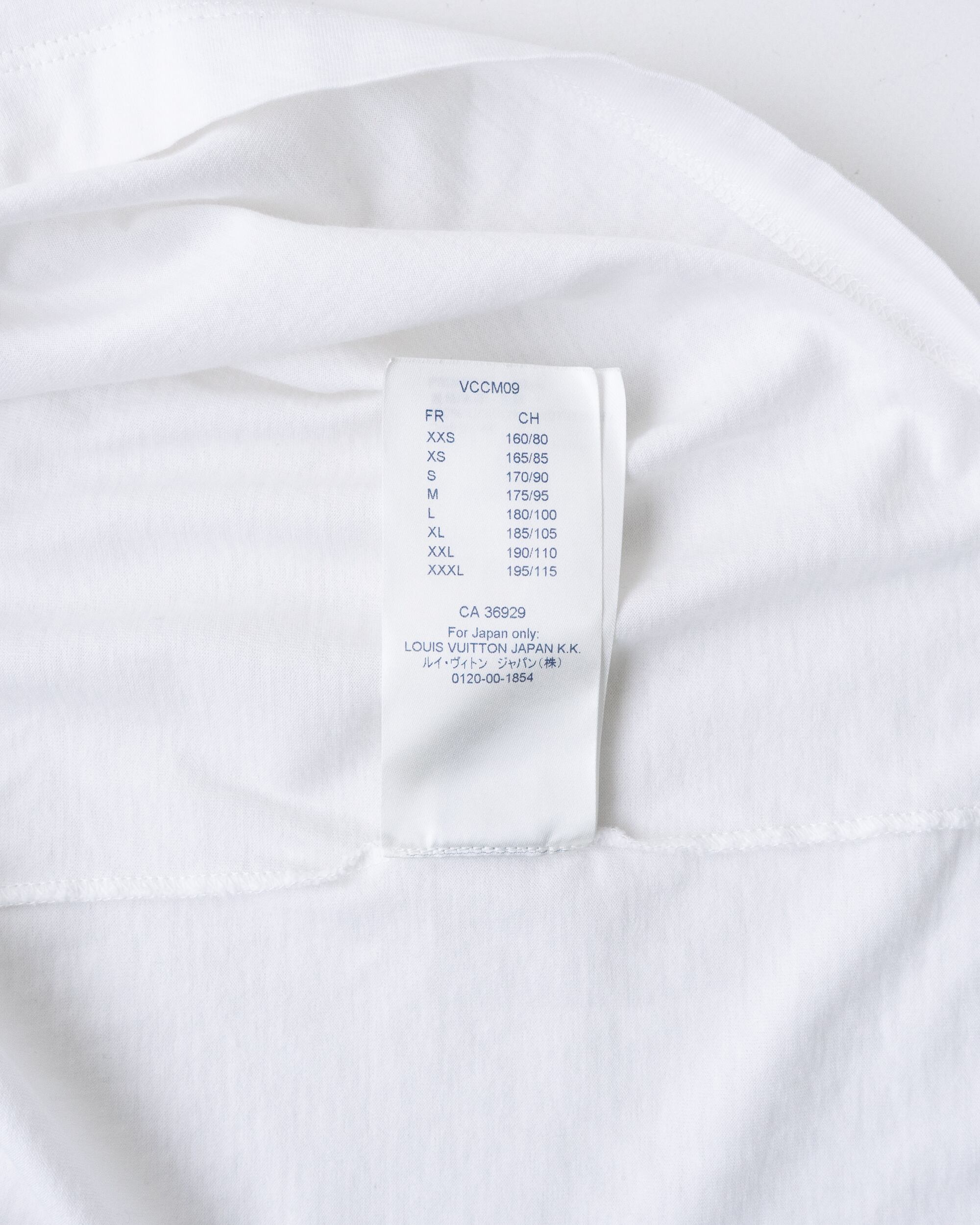 LOUIS VUITTON PEACE AND LOVE Tシャツ M luxury-men-louis-vuitton-used-