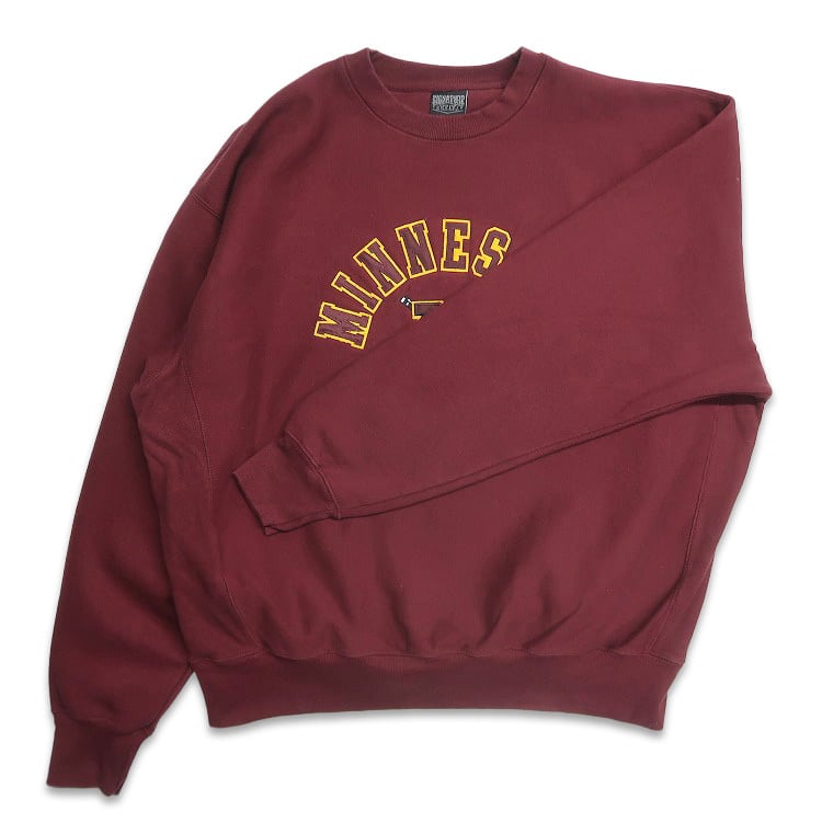 古着 SIGNATURE リバースウィーブタイプ カレッジ スウェット