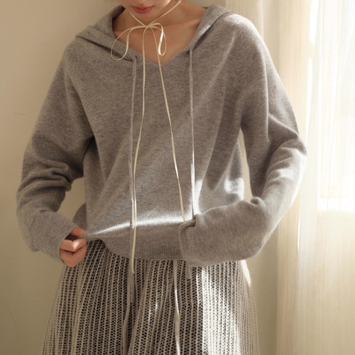 4色／ロングリボンフーディートップス ・9394