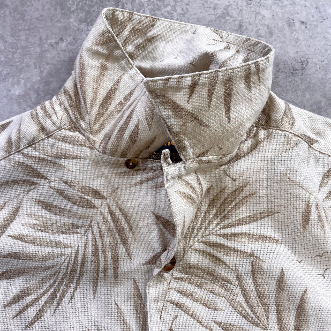 90年代 Woolrich ウールリッチ ジョンリッチ＆ブロス 総柄 開襟 アロハ