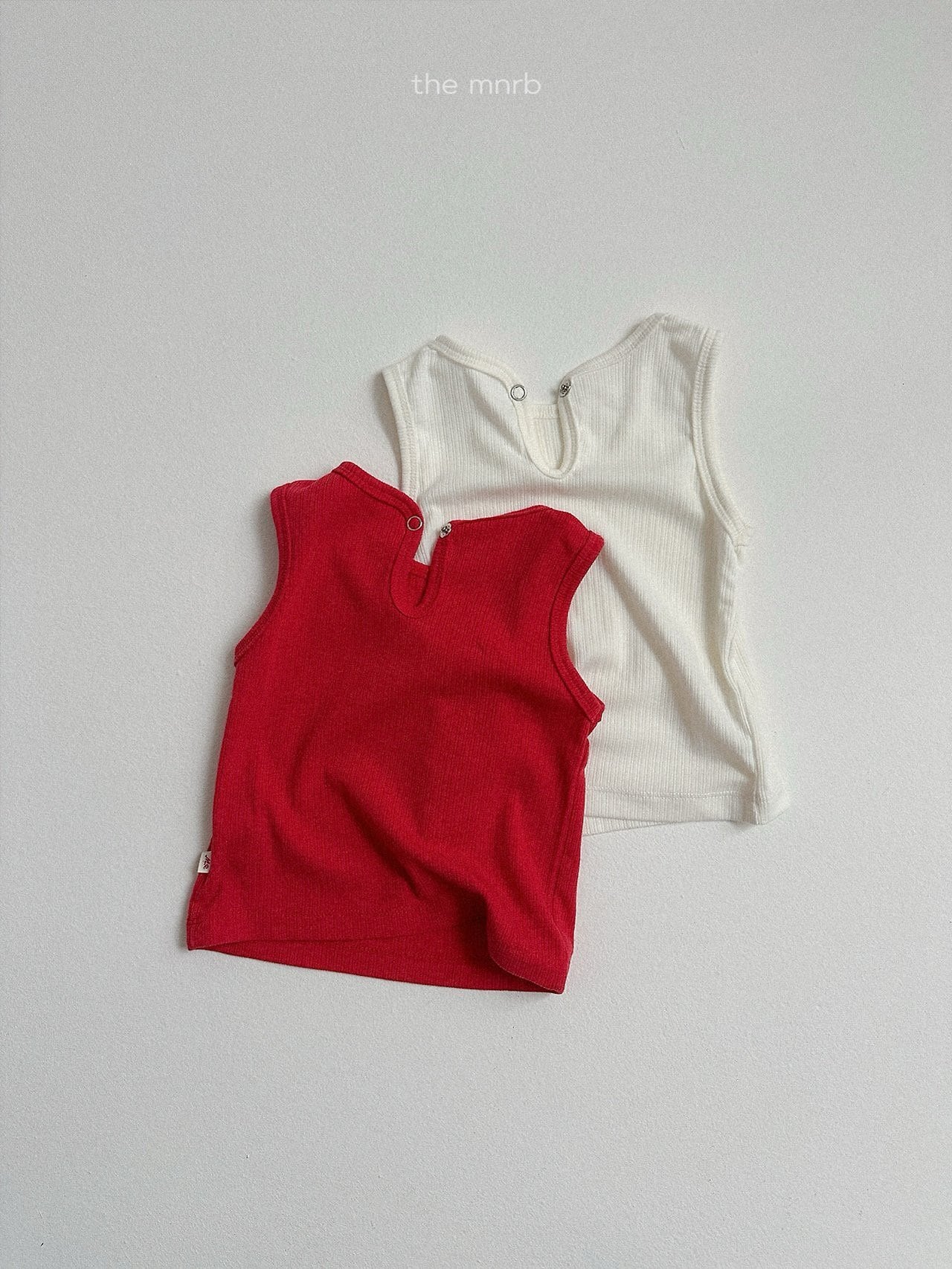 【即納/90size】スナップボタンTシャツ/  minirobe