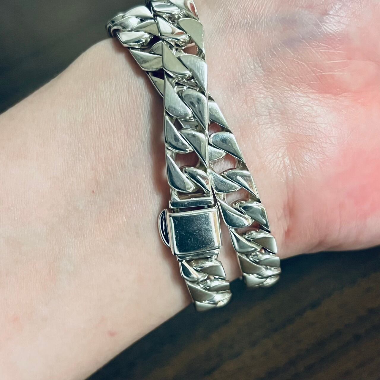 OLD TIFFANY & CO. ID W Bracelet Sterling Silver | オールド 