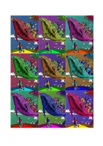 カラフルくじら