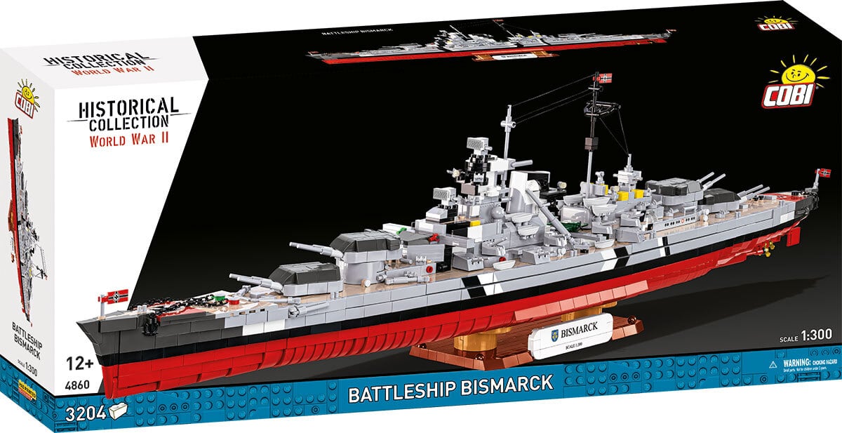 COBI #4860 戦艦ビスマルク (Bimarck) | ミリタリーブロック公式