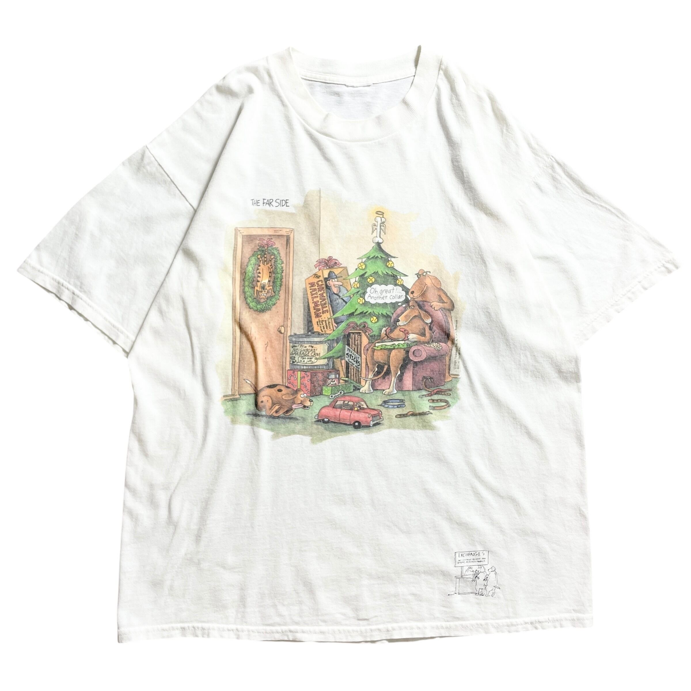 90s USA製 The far side art vintage Tシャツ