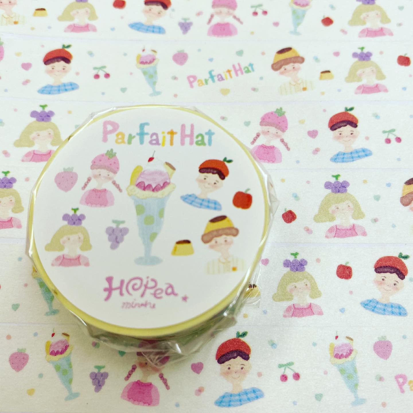 hopea×ヨハク社 Parfait Hat 15mmマステ YO09