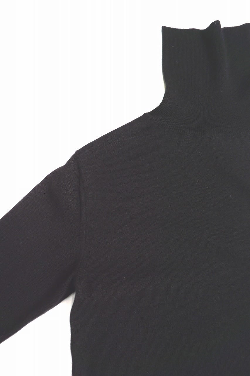 Cashmere Silk High Neck P/O