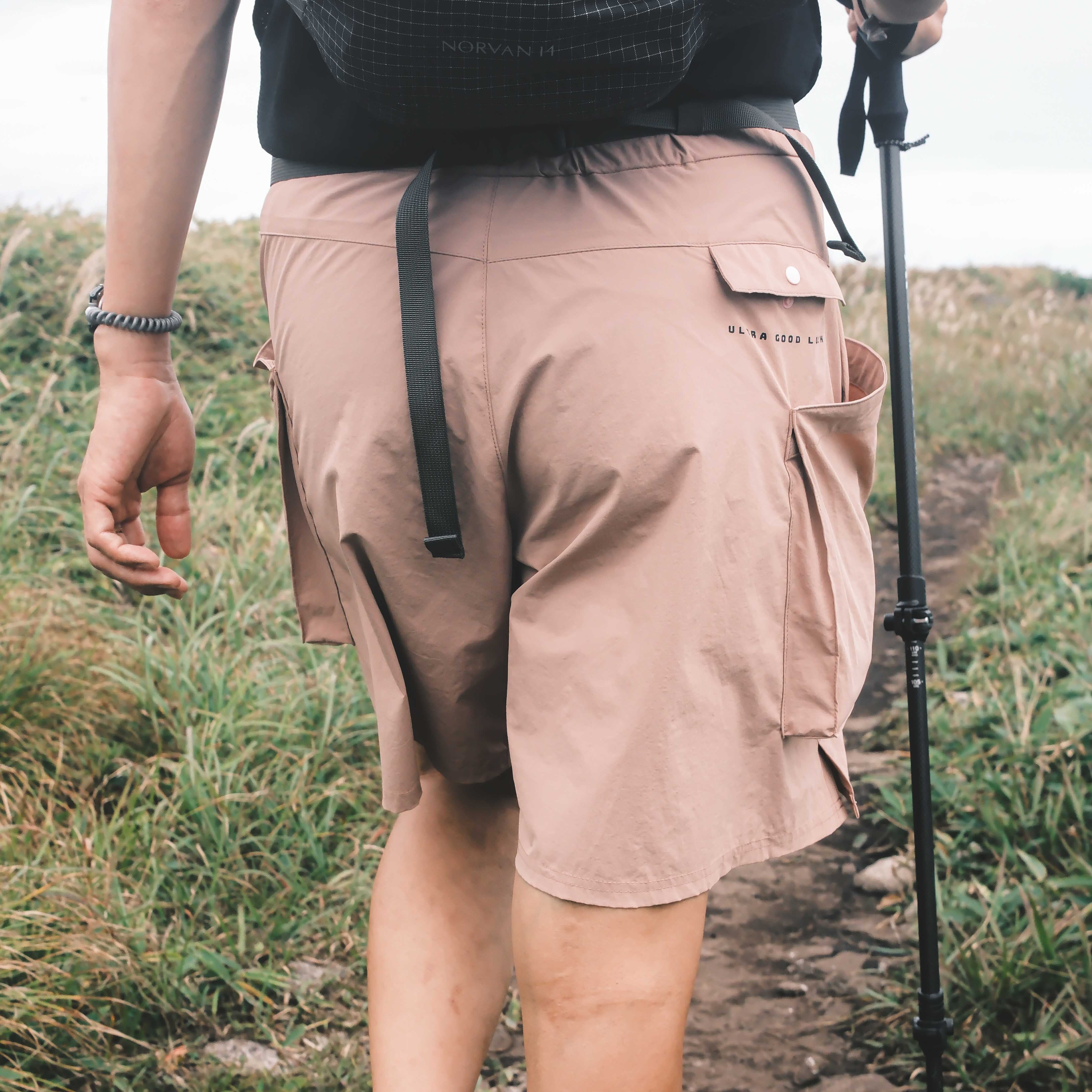 ultra good luck RID SHELL SHORTS Sサイズ