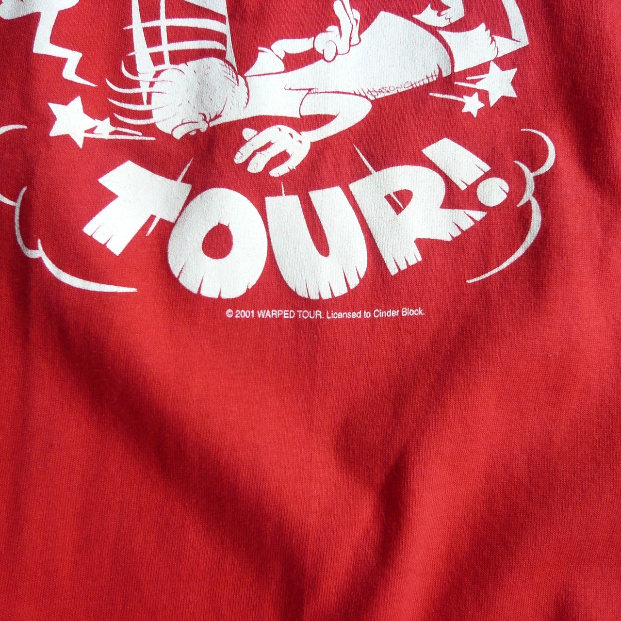 00s WARPED TOUR VANS Tシャツ　SKATE