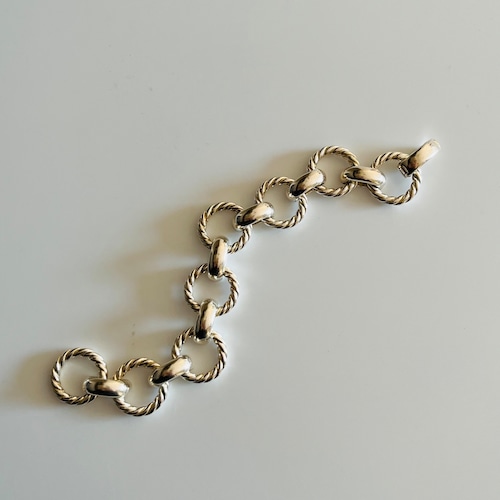 vintage Tiffanyヴィンテージティファニーrope link bracelet silver925