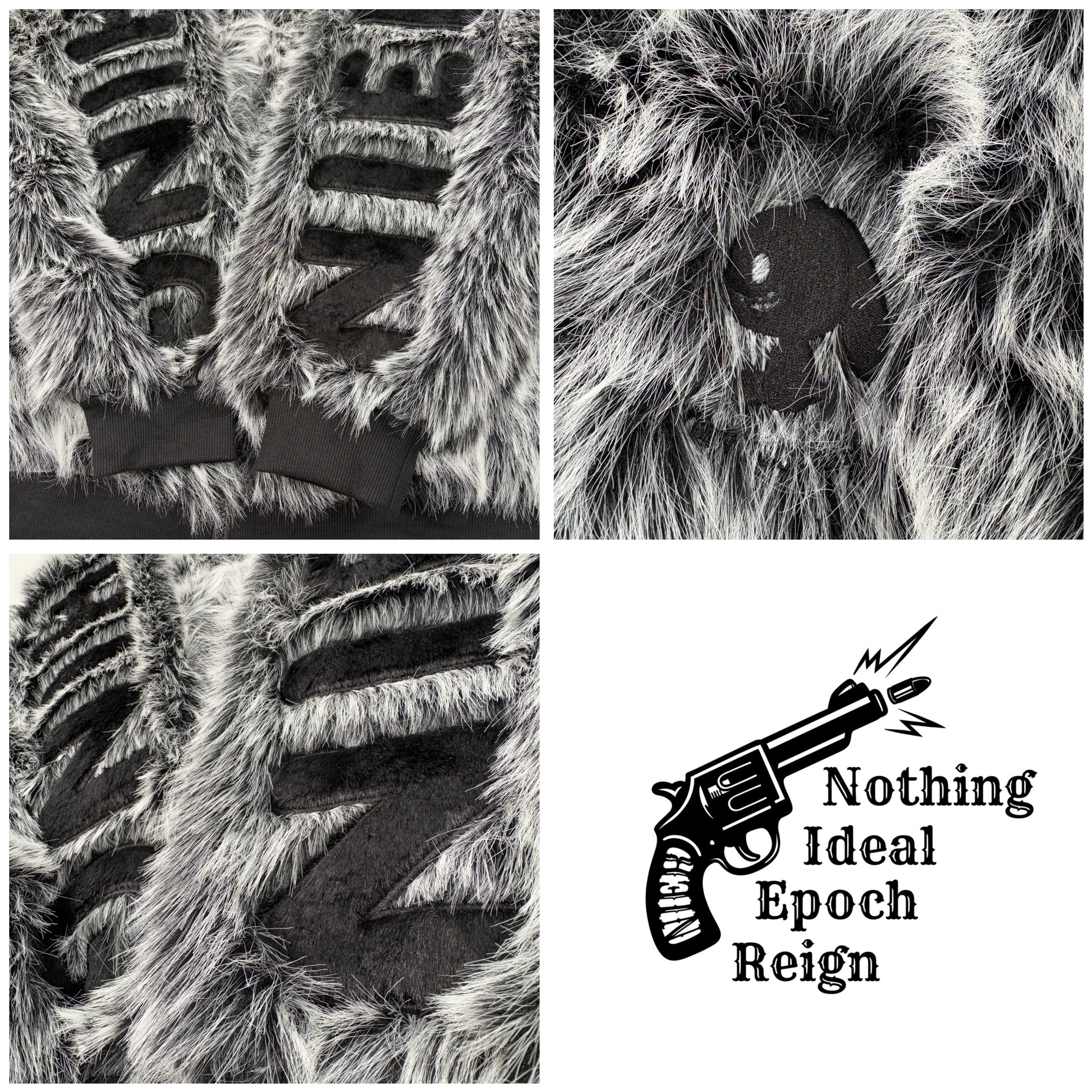 超ふわもこOVERSIZE GRAY SHADOW FUR OUTER | NIER CLOTHING