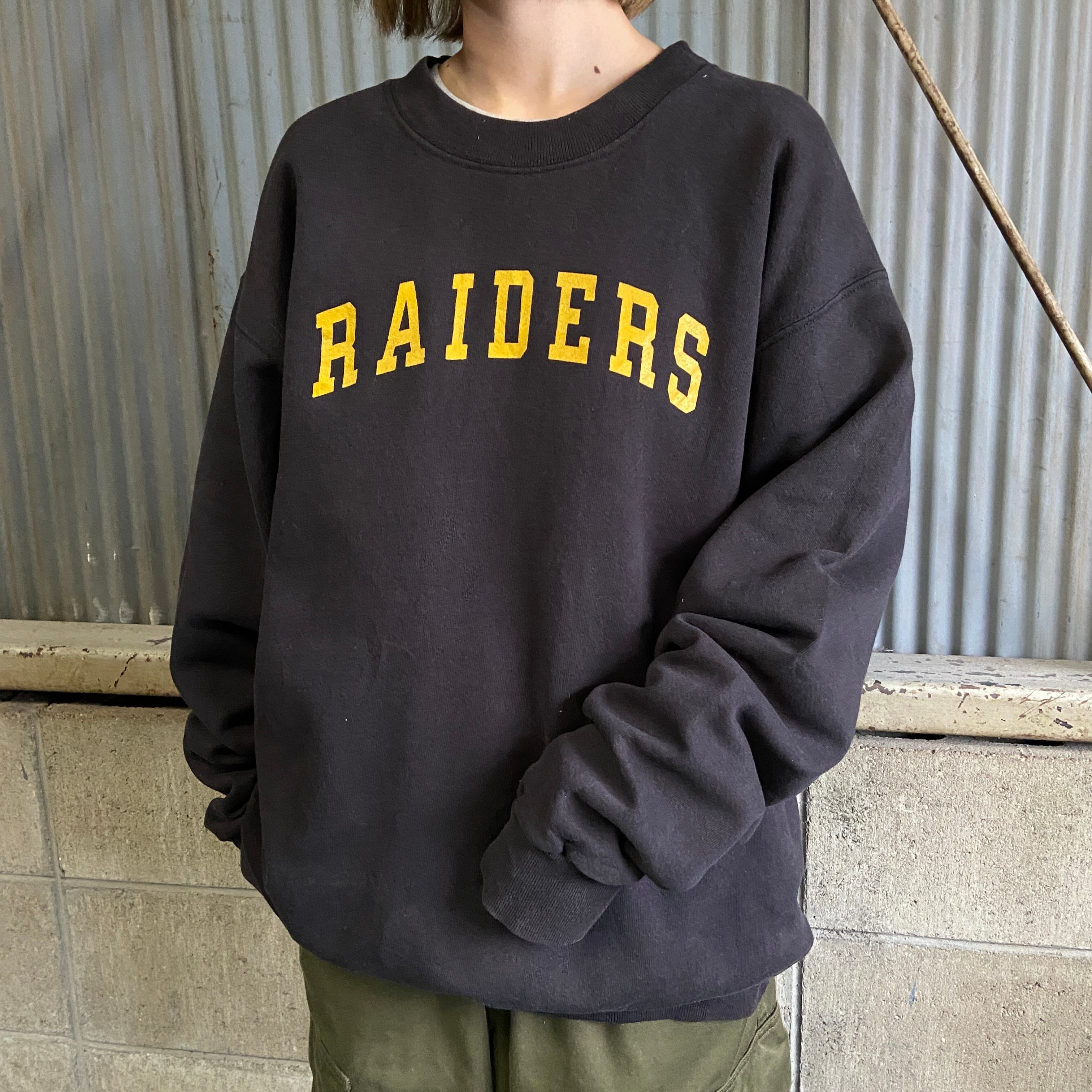 80s USA製　NFL Los Angeles Raiders スウェット