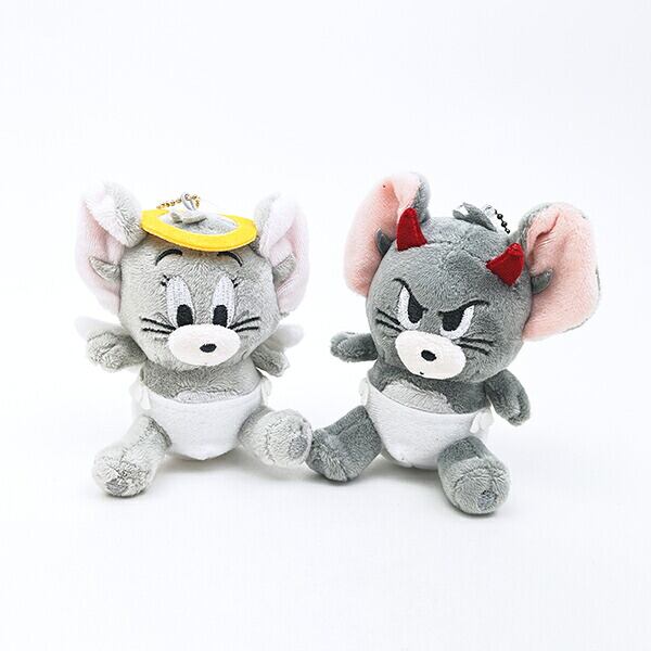 トムとジェリ— 悪魔タフィー ぬいぐるみマスコット トムジェリ