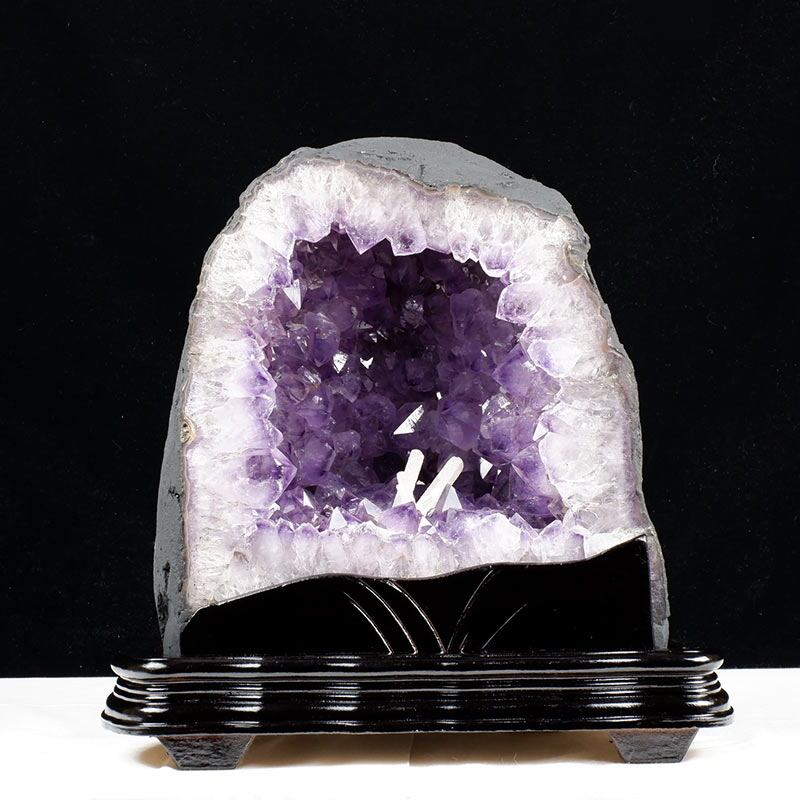 15Kg アメジスト ドーム ブラジル産 アメジストドーム アメジスト 原石 ジオード 台座付属 一点物 174-2102