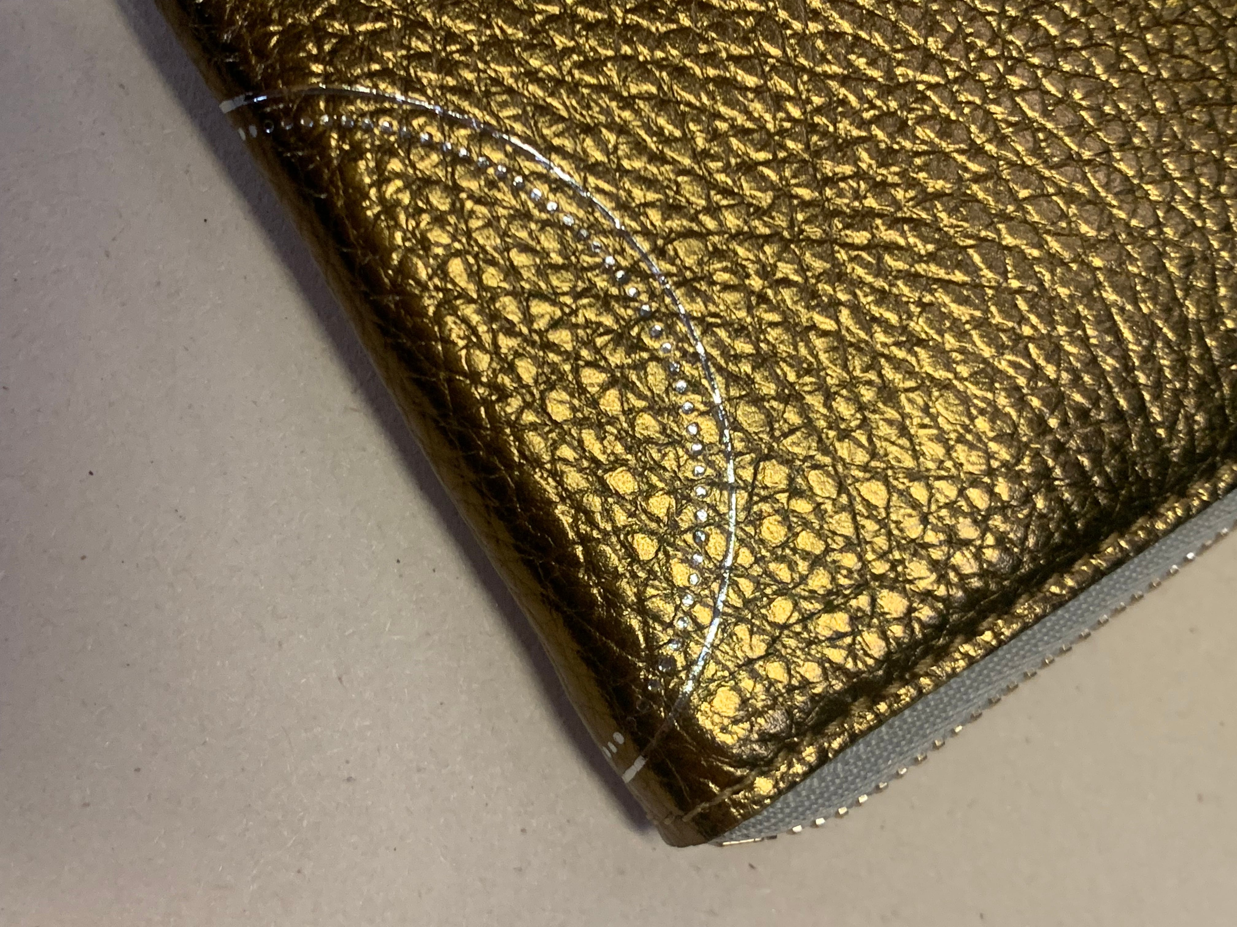 Mini zip wallet/ Gold：B | Quinta store