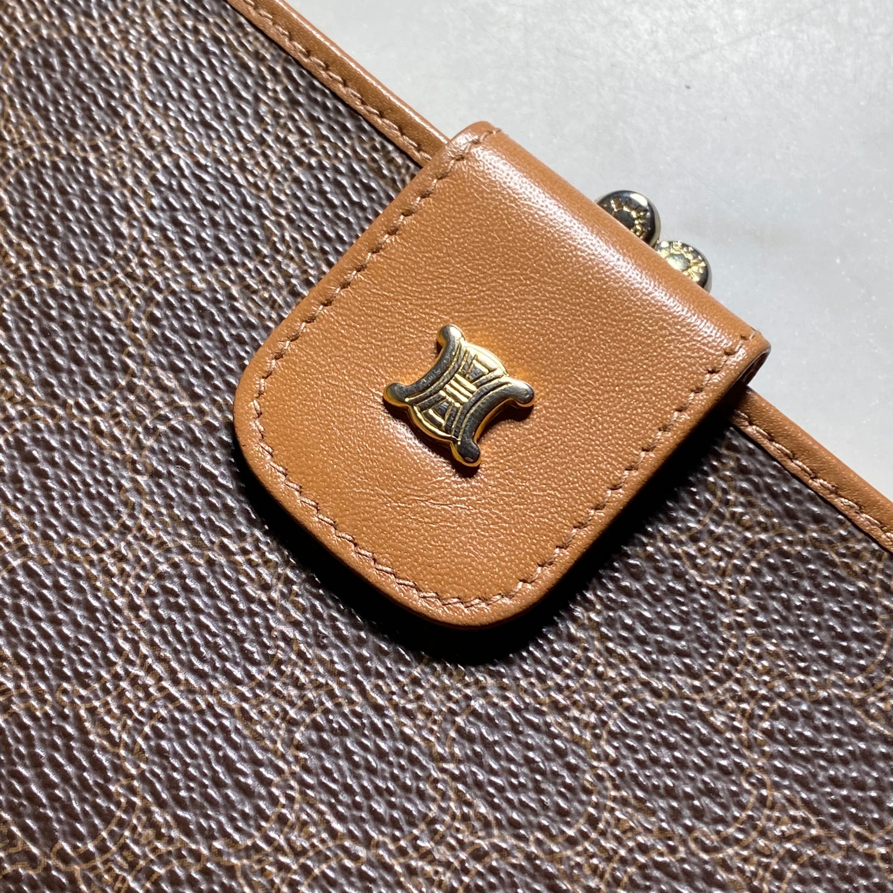 vintage CELINE long wallet “macadam” | NOIR ONLINE