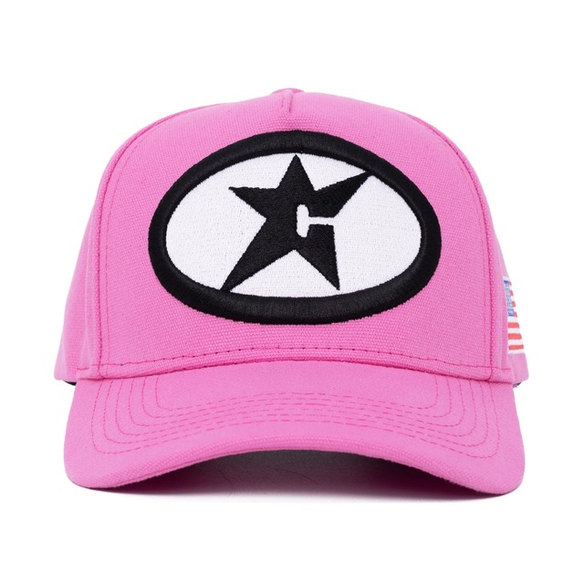 CARPET COMPANY / GLOW IN THE DARK C-STAR HAT / PINK