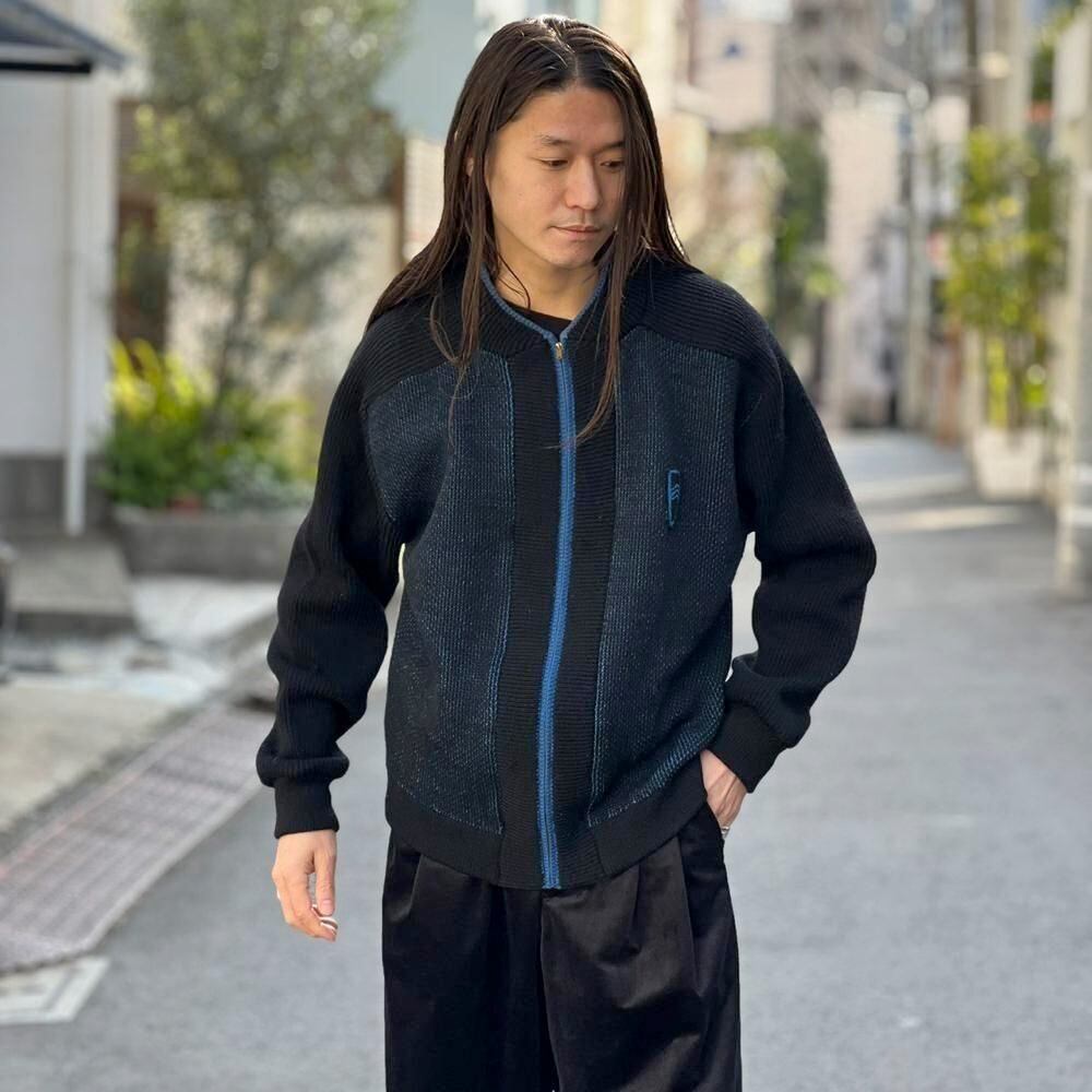 トップス 60s wool zip cardigan PENGUIN] Vintage Zip-up Wool Cardigan [1960s-] | beruf