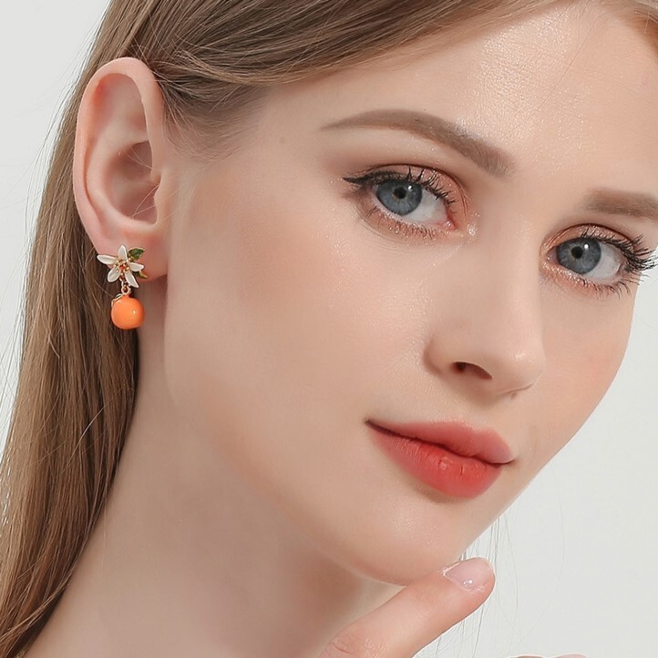 【Orange Series】Orange Drop Pierce / オレンジ ドロップ ピアス