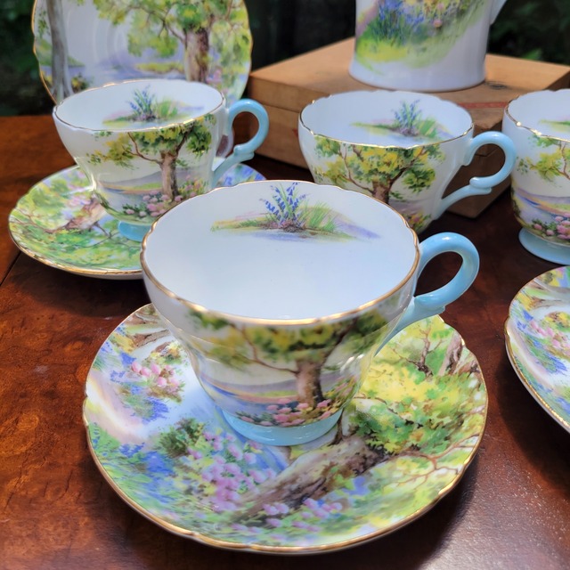 【シェリー】"WOODLAND"　コーヒーセット